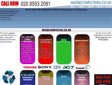 Tablet Screenshot of insidecomputers.co.uk